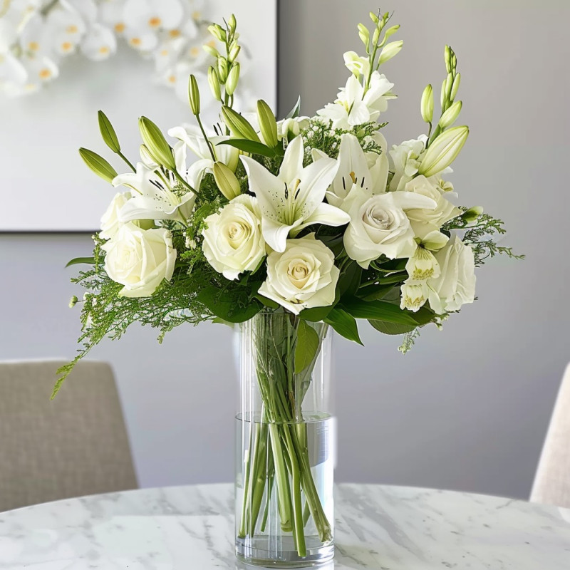 How about sending a baby's breath bouquet to Grahamstown for Valentine's Day?