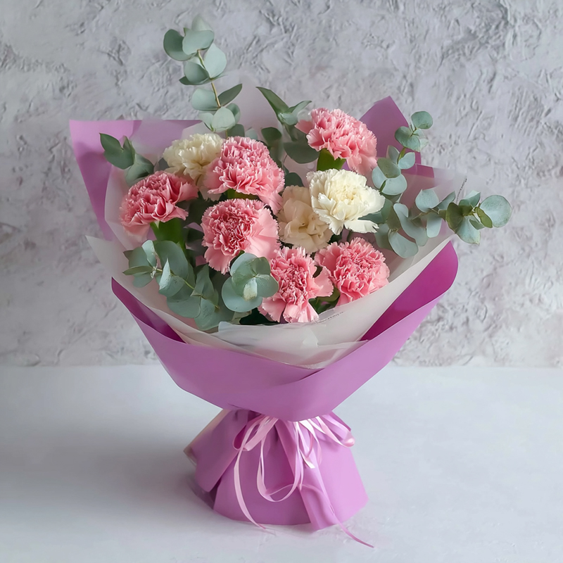 How much does a flower basket cost for a store in Worcester?